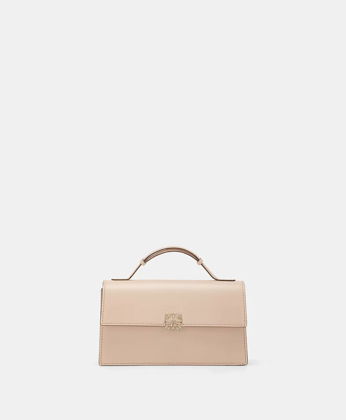 Completi E Talleur-Momonì Borsa A Tracolla Sophie In Pelle Nappa - Cipria