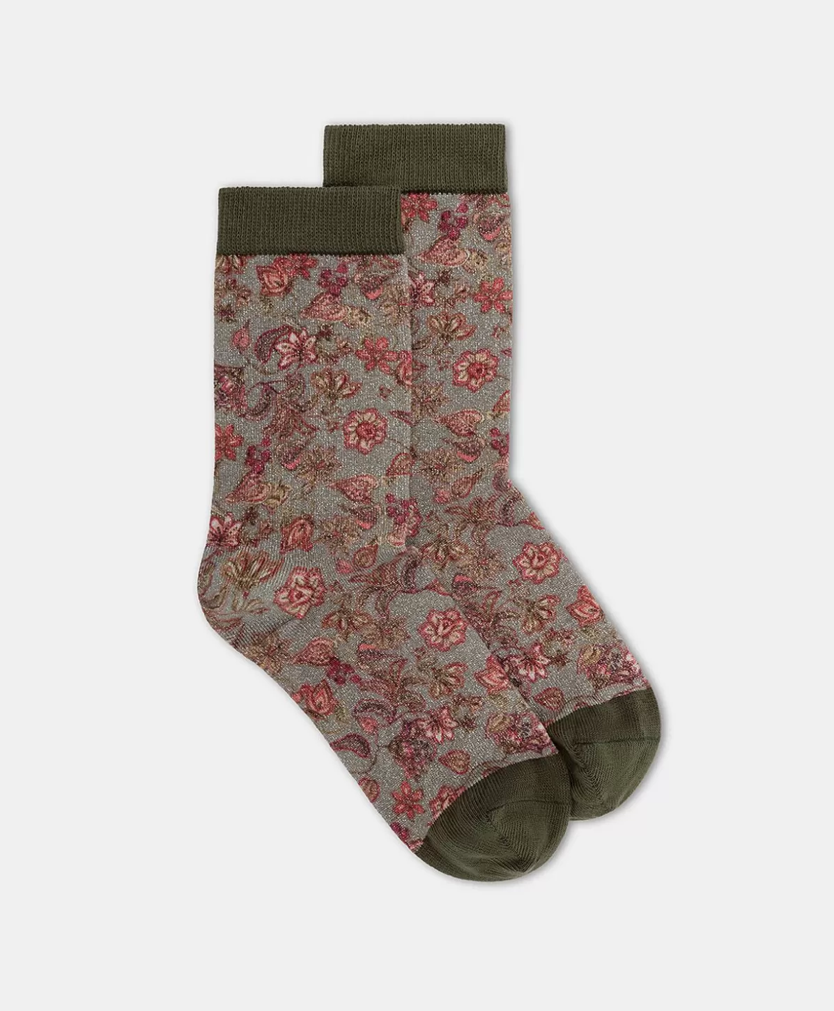 Calzini-Momonì Calzini Paraiso Stampati - Army Multicolor