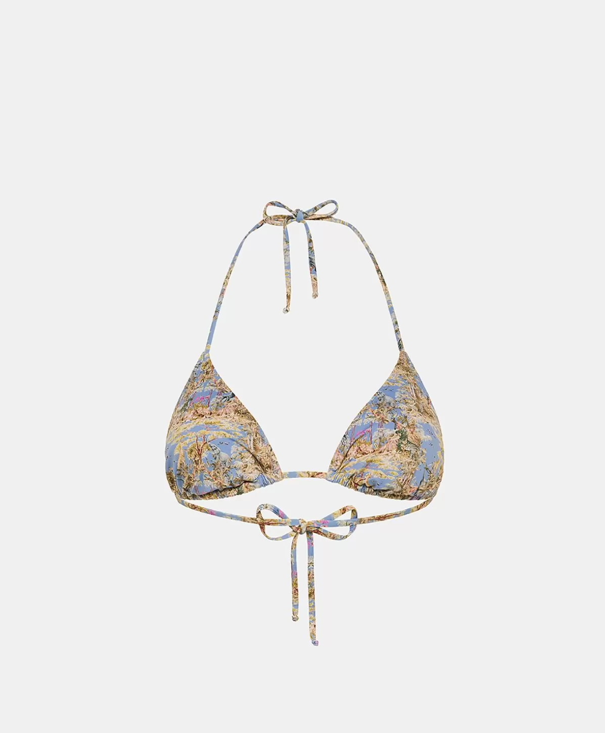 Costumi Da Bagno-Momonì Costume Marine A Triangolo A Triangolo - Ceruleo Multicolor