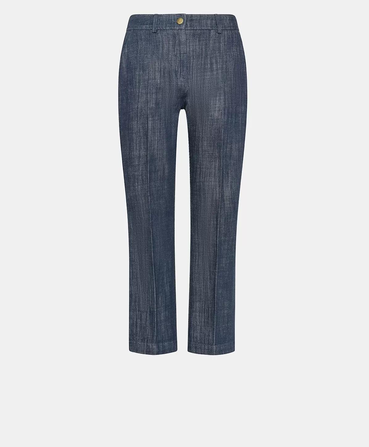 Pantaloni E Shorts-Momonì Pantaloni Lora In Denim - Blu Jeans