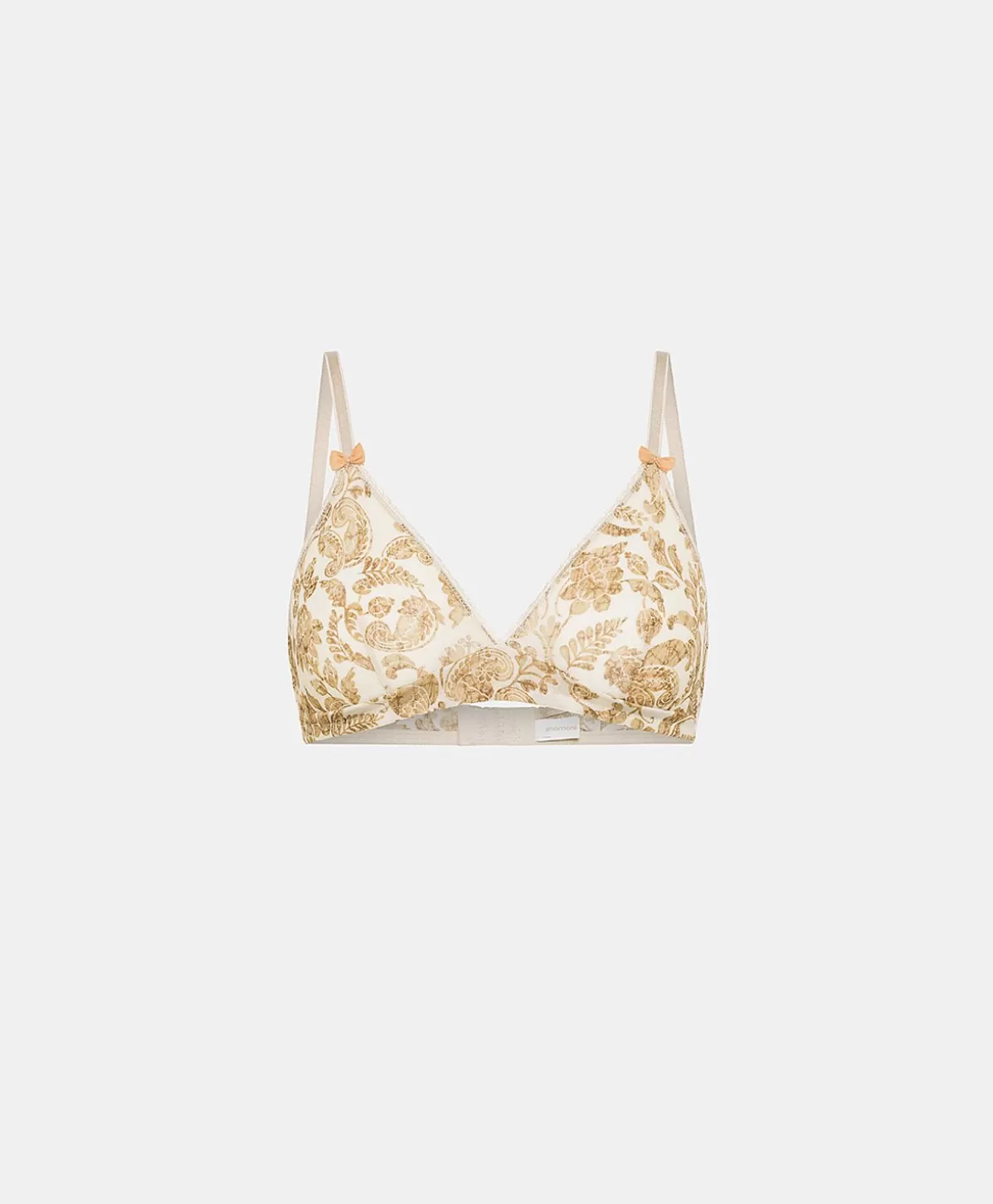 Reggiseni-Momonì Reggiseno Tutu In Nylon Stampato - Panna / Multicolor